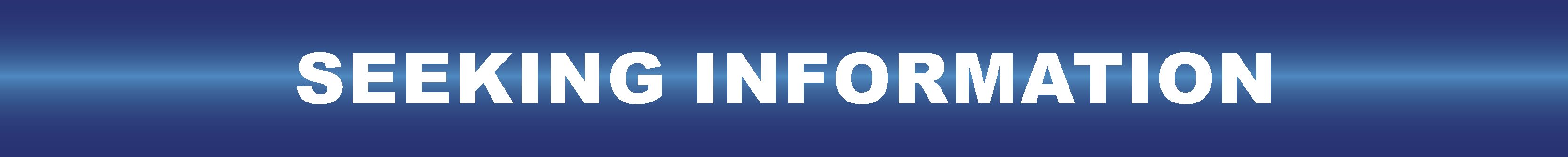 Seeking Information Title Banner